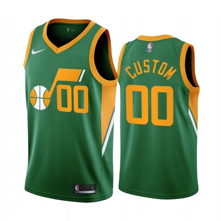 Maillot Basket Homme Utah Jazz Personnalisé 2020-21 Earned Edition Swingman